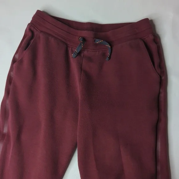Athletic works cozy joggers sweats boys 10-12 maroon - Picture 2 of 8